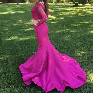 Sherri Hill Two Piece Prom Dress